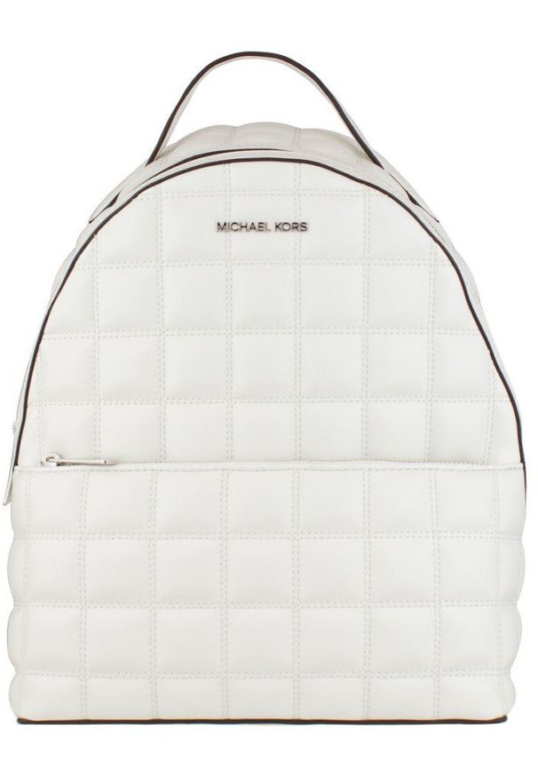 Plecak Casual Michael Kors Sheila Biały 30 x 24 x 12 cm. Kolor: biały. Styl: casual