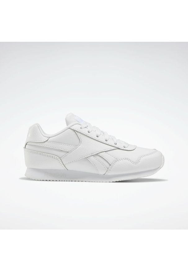 Buty do chodzenia dla dzieci Reebok Royal Cljog 30. Kolor: biały. Materiał: materiał, skóra, syntetyk. Model: Reebok Royal. Sport: turystyka piesza