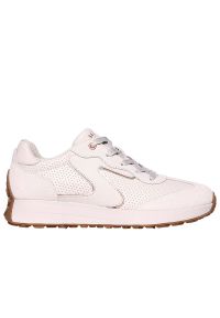 skechers - Buty damskie Skechers Gusto Path 177151OFWT - różowe. Zapięcie: sznurówki. Kolor: różowy. Materiał: guma, syntetyk, zamsz, skóra. Szerokość cholewki: normalna. Model: Skechers Sport