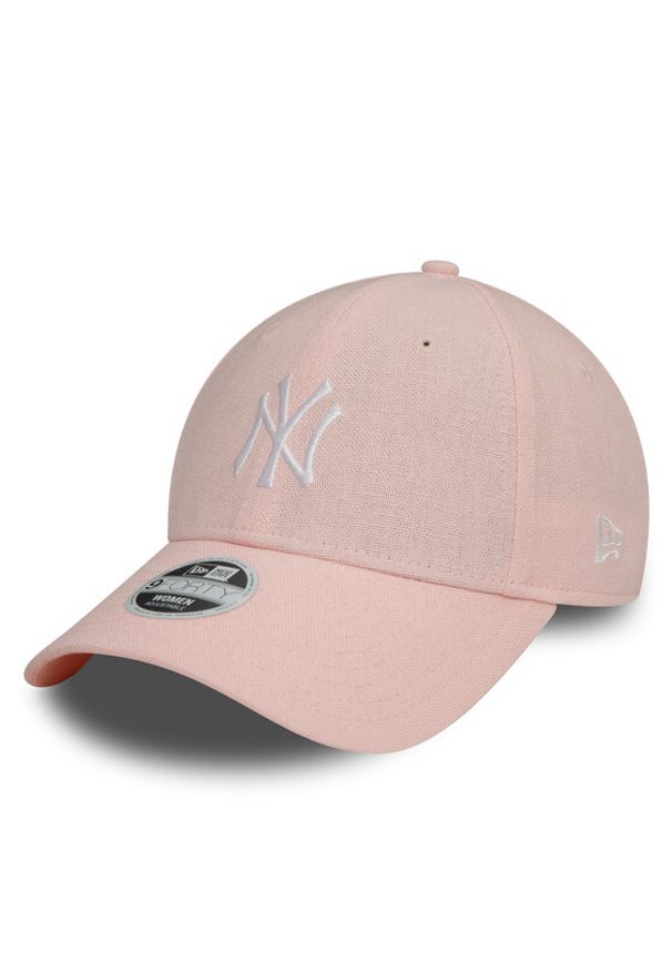 New Era Czapka z daszkiem Wmns Mlb Linen 940 Nyy 60503462 Różowy. Kolor: różowy. Materiał: materiał