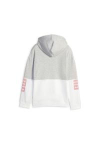 Puma - Bluza sportowa dla dzieci Power Colorblock Fl. Kolor: szary