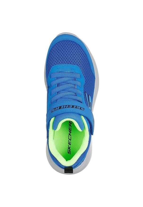 skechers - Adidasy Skechers Selectors - Reset Ac, Dzieci. Okazja: na uczelnię. Kolor: niebieski. Materiał: materiał. Model: Skechers Sport. Sport: joga i pilates