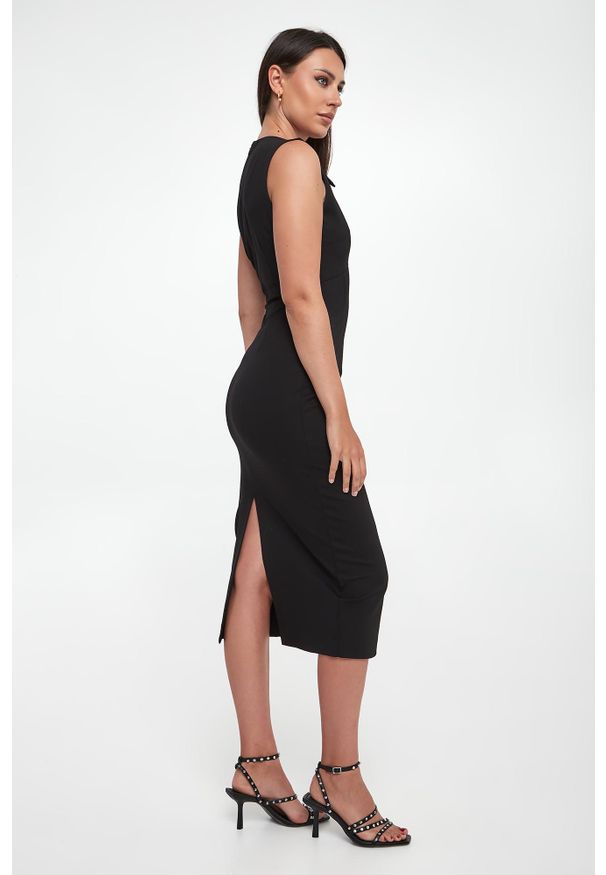 Versace Jeans Couture - Sukienka midi VERSACE JEANS COUTURE. Długość: midi