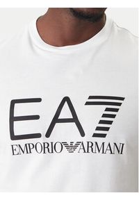 EA7 Emporio Armani T-Shirt 7M001412 AF22264 U0002 Biały Regular Fit. Kolor: biały. Materiał: bawełna #2