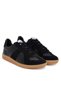 Novesta Sneakersy German Army Trainer N954007-60Y13Y003 Czarny. Kolor: czarny. Materiał: skóra