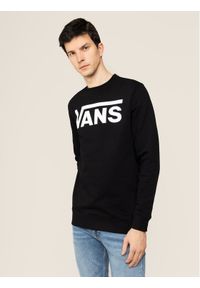 Vans Bluza Classic Crew II VN0A456AY281 Czarny Regular Fit. Kolor: czarny. Materiał: bawełna