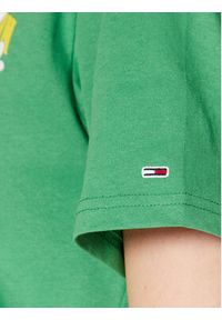 Tommy Jeans T-Shirt Homegrown DW0DW15474 Zielony Relaxed Fit. Kolor: zielony. Materiał: bawełna #3