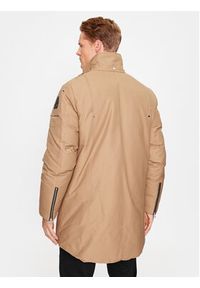 Moose Knuckles Parka Original Stirling M32MP261S Brązowy Regular Fit. Kolor: brązowy. Materiał: bawełna