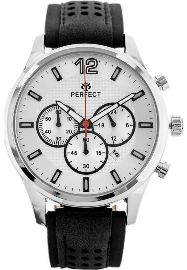 Zegarek Perfect ZEGAREK MĘSKI PERFECT CH01L - CHRONOGRAF (zp354a)