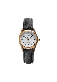 Casio Zegarek LTP-1154PQ-7BEG Czarny. Kolor: czarny