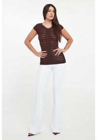 Elisabetta Franchi - Bluzka damska z tiulu ELISABETTA FRANCHI. Materiał: tiul #2