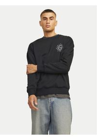 Jack & Jones Bluza Mystic 12257735 Czarny Relaxed Fit. Kolor: czarny. Materiał: bawełna, syntetyk #1