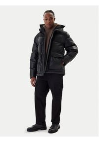 BOSS - Boss Kurtka skórzana Jolam 50522219 Czarny Relaxed Fit. Kolor: czarny. Materiał: skóra #4