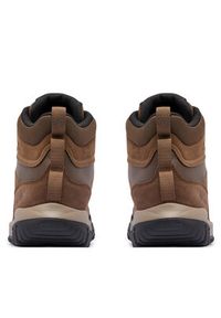 columbia - Columbia Trzewiki Burnsider™ Waterproof 2128821 Brązowy. Kolor: brązowy. Materiał: skóra #8
