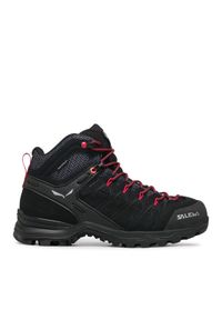 Salewa Trekkingi Ws Alp Mate Mid Wp 61385-0998 Czarny. Kolor: czarny. Materiał: skóra, zamsz