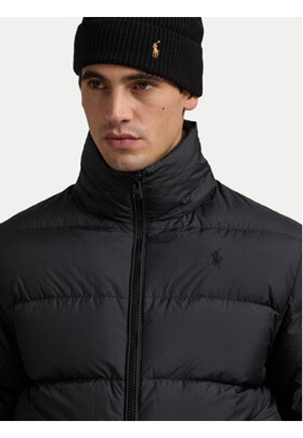 Polo Ralph Lauren Kurtka puchowa 710955875002 Czarny Regular Fit. Typ kołnierza: polo. Kolor: czarny. Materiał: syntetyk