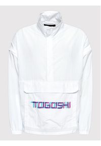 Togoshi Kurtka anorak TG22-KUU001 Biały Oversize. Kolor: biały. Materiał: syntetyk