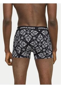 Jack & Jones - Jack&Jones Komplet 3 par bokserek Paris 12259575 Czarny. Kolor: czarny. Materiał: bawełna #4