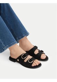 U.S. Polo Assn. Klapki EO-KATYA001W/6S1 Czarny. Kolor: czarny. Materiał: skóra, zamsz #9