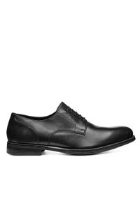 Geox Półbuty U Barberigo U56MBC 00043 C9999 Czarny. Kolor: czarny. Materiał: skóra