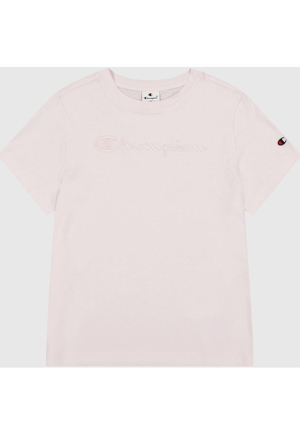 Koszulka damska Champion SS Tee 117650. Kolor: różowy