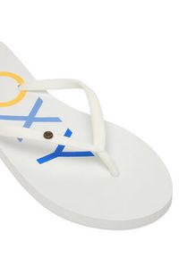 Roxy Japonki ARJL100876 Biały. Kolor: biały. Materiał: syntetyk #4