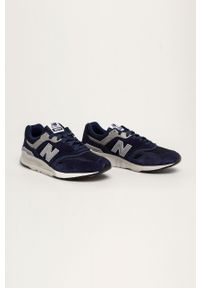 New Balance - Buty CM997HCE. Nosek buta: okrągły. Zapięcie: sznurówki. Kolor: niebieski. Materiał: materiał, syntetyk, skóra, guma, zamsz. Szerokość cholewki: normalna #2