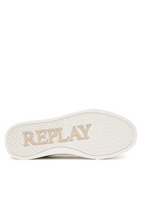 Replay - REPLAY Sneakersy GWZ7S .000.C0009L Biały. Kolor: biały. Materiał: skóra #5