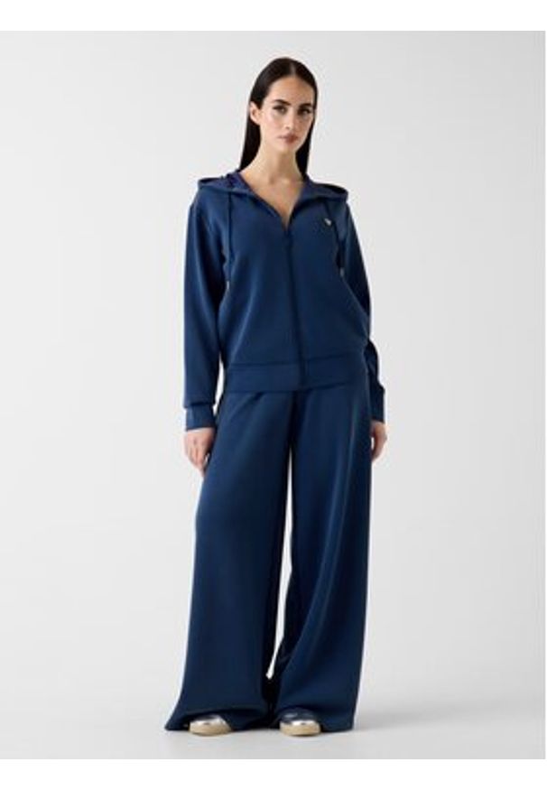 Guess Kardigan 164823 Niebieski Classic Fit. Kolor: niebieski. Materiał: syntetyk