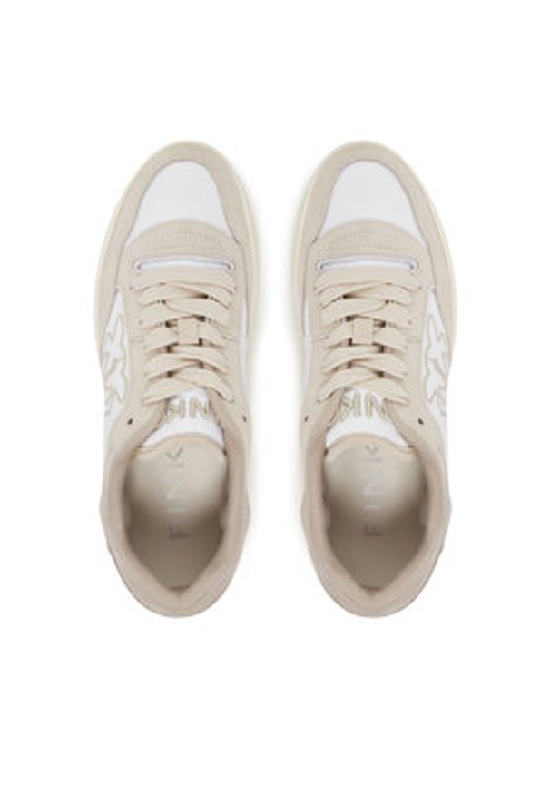 Pinko - PINKO Sneakersy Mandy 10 SS0079 P076 Beżowy. Kolor: beżowy. Materiał: zamsz, skóra