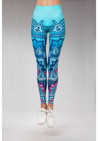 Legginsy sportowe damskie DEEP TRIP Nemo. Kolor: niebieski