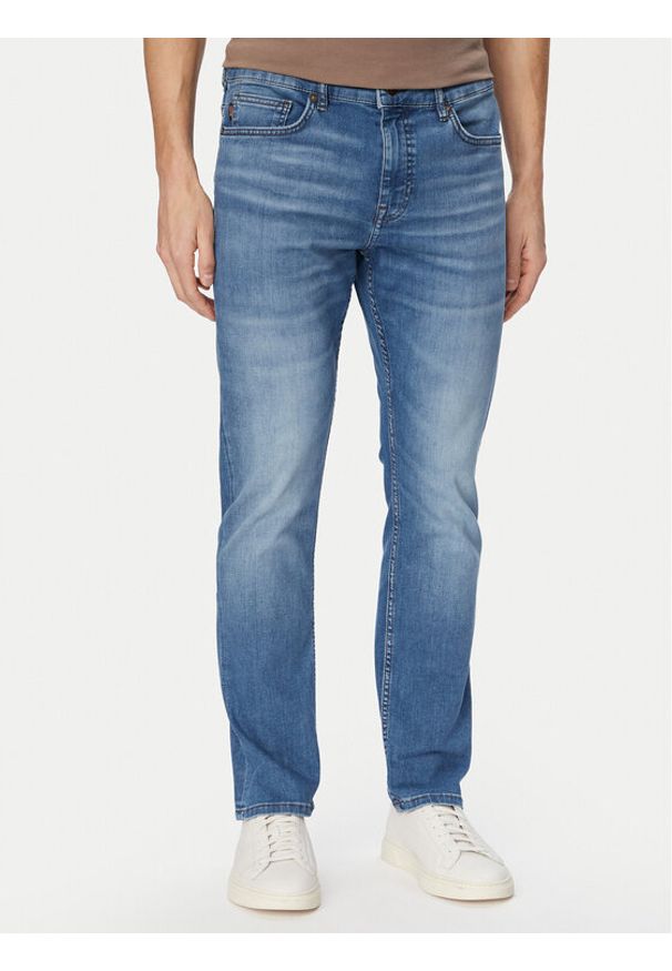 BOSS Jeansy Delaware Bo 50556882 Niebieski Slim Fit. Kolor: niebieski