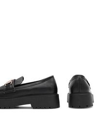 DeeZee Loafersy BLANCHE HY18638-4 Czarny. Kolor: czarny. Materiał: skóra #6