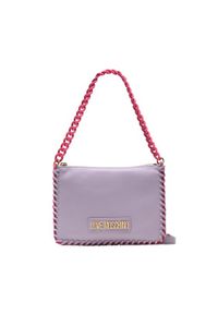 Love Moschino - LOVE MOSCHINO Torebka JC4245PP0GKQ165A Fioletowy. Kolor: fioletowy. Materiał: skórzane