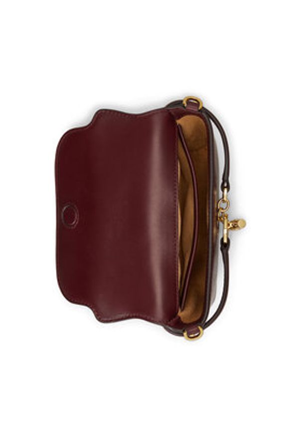 Lauren Ralph Lauren - LAUREN RALPH LAUREN Torebka 431P04297004 Bordowy. Kolor: czerwony. Materiał: skórzane