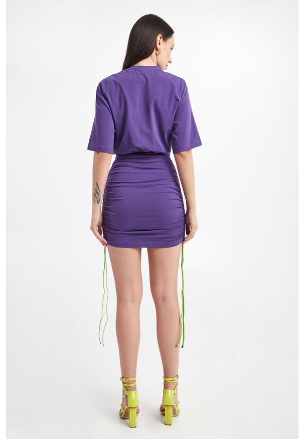 Versace Jeans Couture - Sukienka drapowana VERSACE JEANS COUTURE