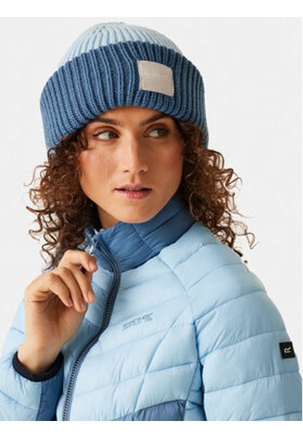 Regatta Kurtka przejściowa Dalent RWN302 Niebieski Slim Fit. Kolor: niebieski. Materiał: syntetyk