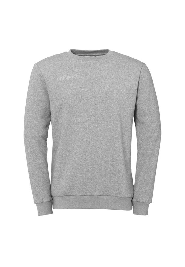 UHLSPORT - Bluza Uhlsport Essential. Kolor: wielokolorowy, szary, czarny. Materiał: prążkowany. Wzór: napisy. Sport: piłka nożna