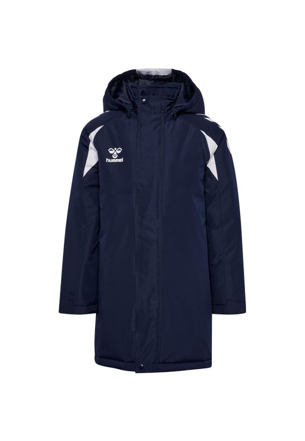 Dziecięca kurtka wodoodporna Hummel Core 2.0. Kolor: niebieski, wielokolorowy, biały