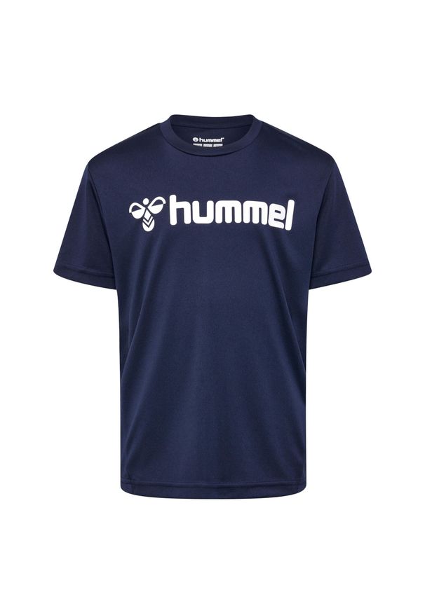 Koszulka dla dzieci Hummel Logo. Kolor: niebieski. Sport: piłka nożna