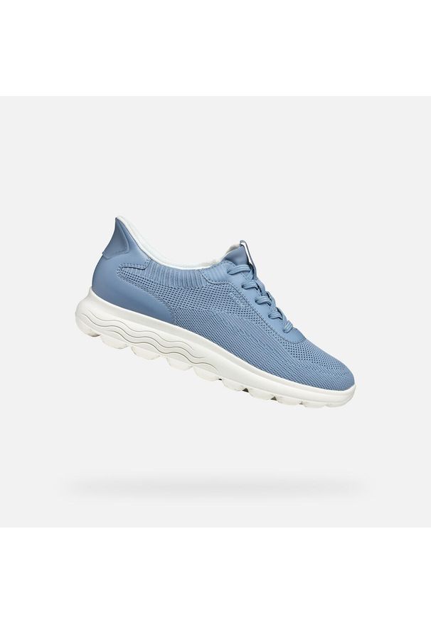 Chaussures Femme Geox D557MA Bleu Bleu Geox. Kolor: niebieski