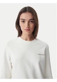 Tommy Jeans Bluza Ess Logo DW0DW22829 Biały Regular Fit. Kolor: biały. Materiał: bawełna #5