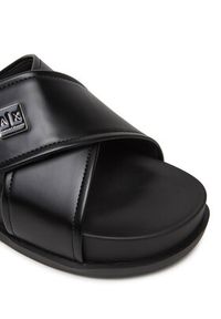 Armani Exchange Klapki XDP063 XV927 00002 Czarny. Kolor: czarny. Materiał: skóra #4