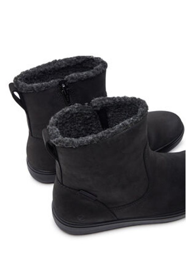 ecco - ECCO Botki Soft 7 Tred W 45075302001 Czarny. Kolor: czarny. Materiał: skóra, nubuk