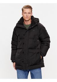 Calvin Klein Jeans Kurtka zimowa J30J324080 Czarny Relaxed Fit. Kolor: czarny. Materiał: syntetyk. Sezon: zima #1