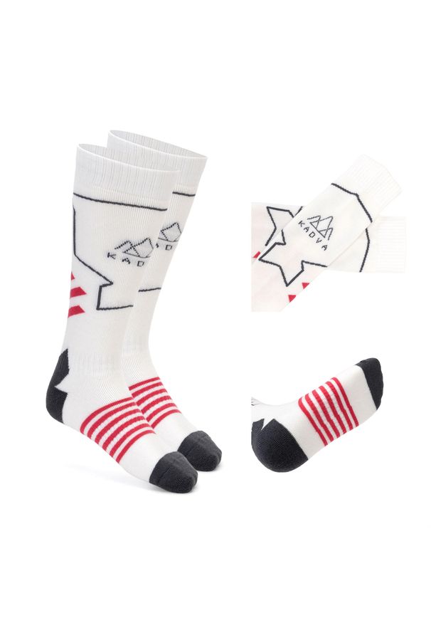 Skarpety narciarskie damskie KADVA Skio W. Kolor: różowy. Sport: narciarstwo