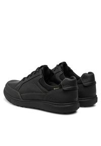 Clarks Sneakersy Mapstone Lo Gtx GORE-TEX 26180265 Czarny. Kolor: czarny. Materiał: skóra. Technologia: Gore-Tex #3