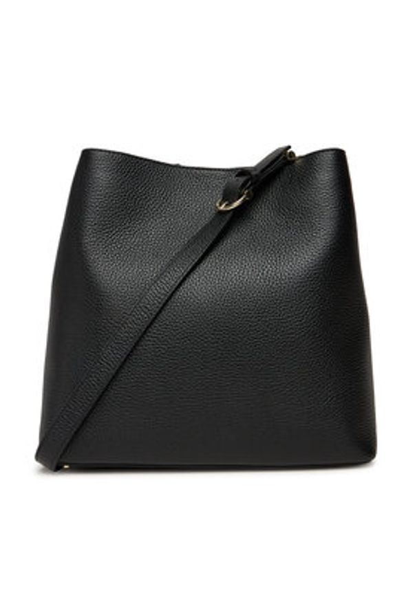 Aigner Torebka Delia M 136189 Czarny. Kolor: czarny. Materiał: skórzane