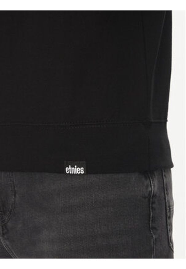 Etnies Bluza Corp Combo 4130004055 Czarny Regular Fit. Kolor: czarny. Materiał: bawełna