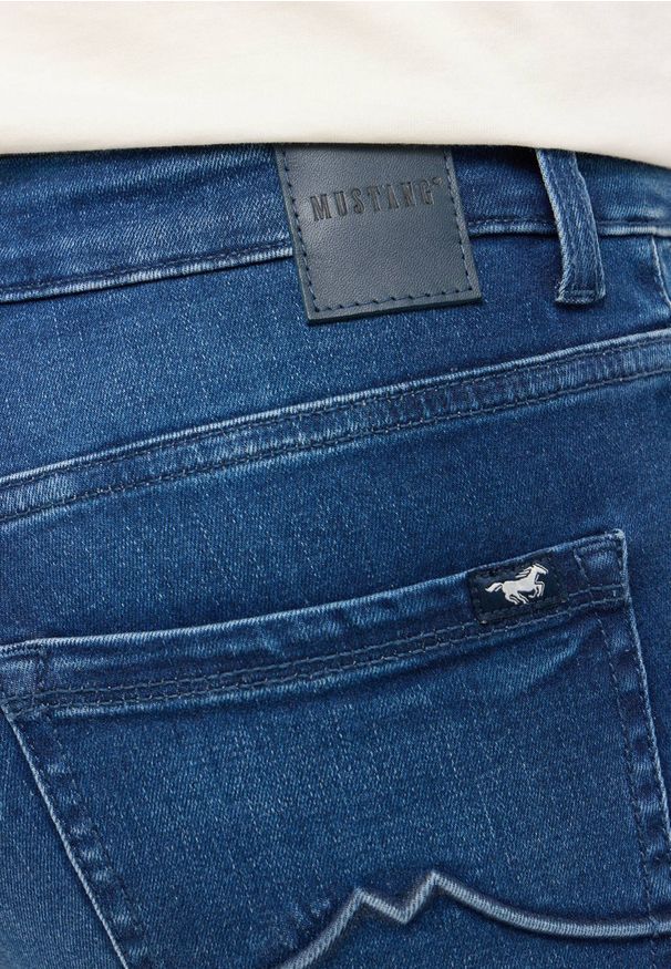 Damskie Spodnie Jeansowe Mustang Style Shelby Skinny Denim Blue 1015975 5000 742